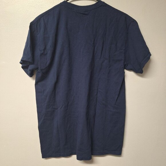 Gilman Detroit Tigers MLB Baseball Michigan Fan Blue Short Sleeve Mens Medium - Picture 2 of 5